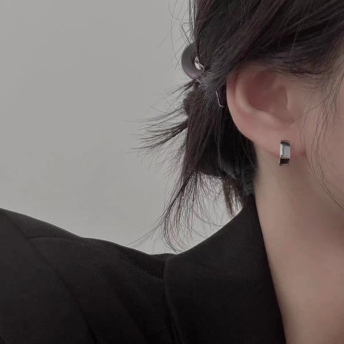 Fashion Square Small And Versatile Earrings For Women