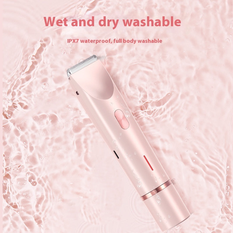 SmoothSilk™ 2-in-1 Hair Remover & Shaver – For Face, Body & Bikini Zone
